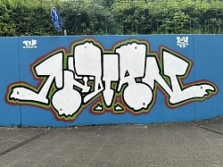 Indian t2b Graffiti Style Writing